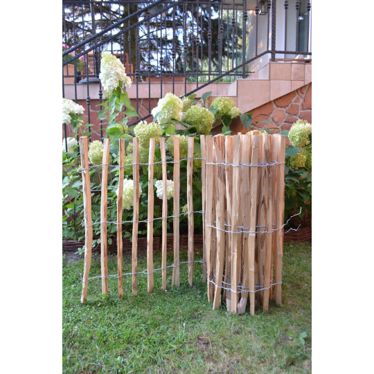 Gardina naturală din nog strain 70 × 300 cm – legată manual