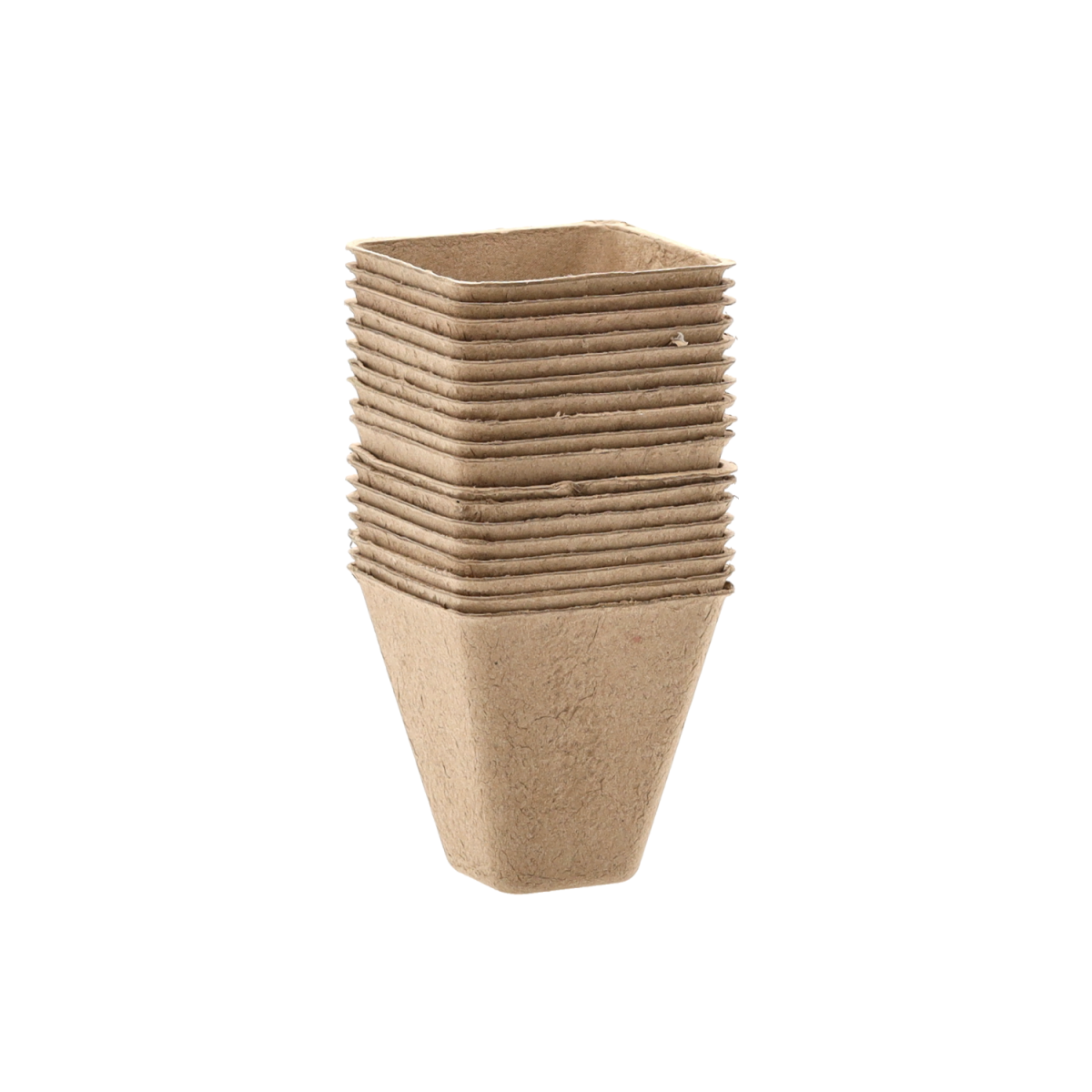 Sada 18 bucăți de ghivece din turbă 8 × 8 × 8 cm la un preț excelent