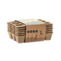 Sunt set de 6 bucăți de palete de plantat din turbă 21 × 17 × 4,5 cm