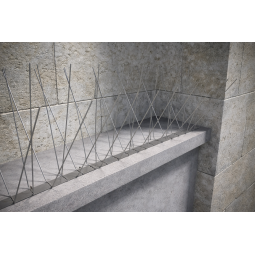 Protecție împotriva păsărilor cu patru rânduri de țepi PL4TS