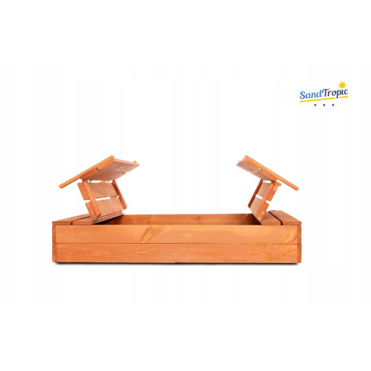 Piscină de nisip impermeabilizată de calitate, cu dimensiunea de 120x120 cm