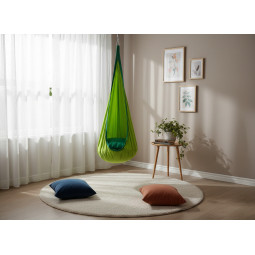 Hojdață suspendată pentru copii de culoare verde