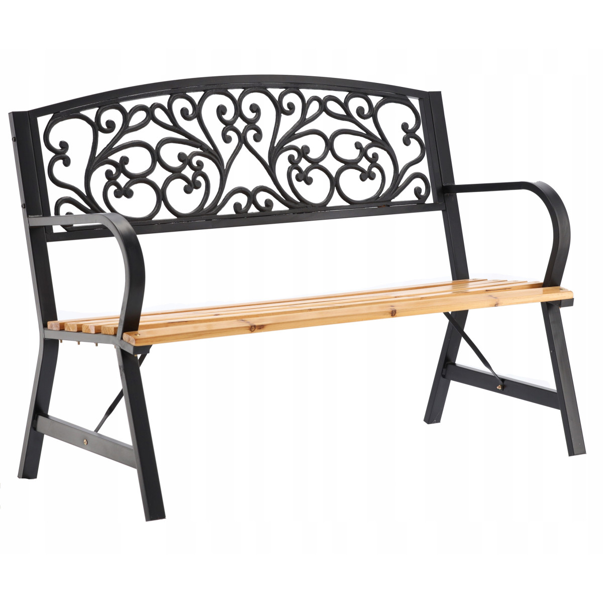 Bancă elegantă pentru grădină 120x56x87 cm