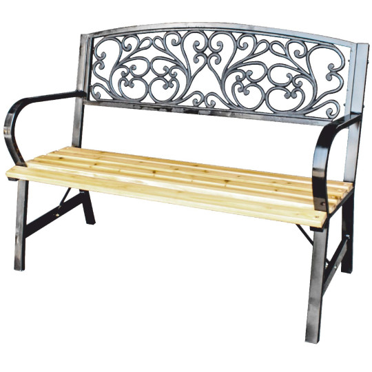 Bancă elegantă pentru grădină 120x56x87 cm