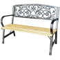 Bancă elegantă pentru grădină 120x56x87 cm