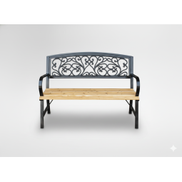 Bancă elegantă pentru grădină 120x56x87 cm