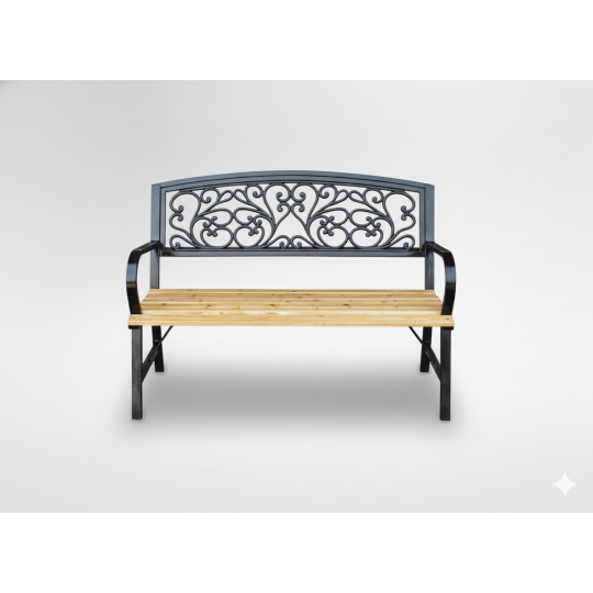 Bancă elegantă pentru grădină 120x56x87 cm