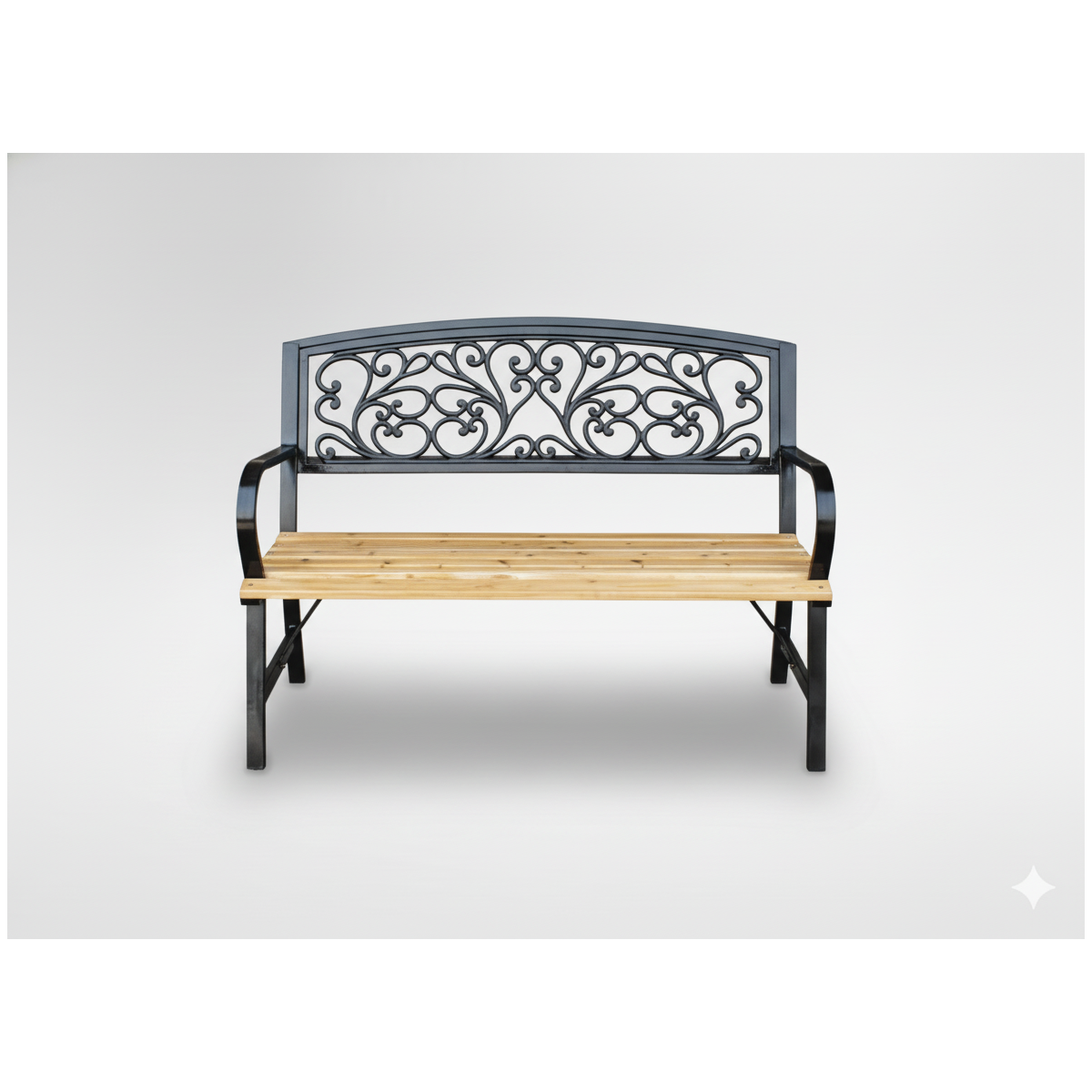 Bancă elegantă pentru grădină 120x56x87 cm