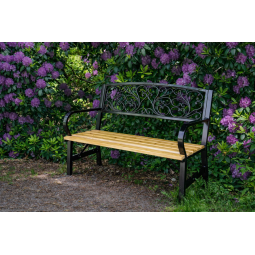 Bancă elegantă pentru grădină 120x56x87 cm