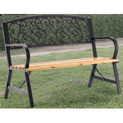 Bancă de grădină cu model 120 x 56 x 85 cm