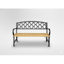 Bancă de grădină cu model 120 x 56 x 85 cm