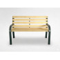 Bancă pentru copii pentru grădină 81 x 38 x 56/30 cm