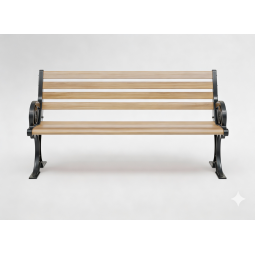 Bancă de grădină modernă din aluminiu 150 x 58 x 74 CM