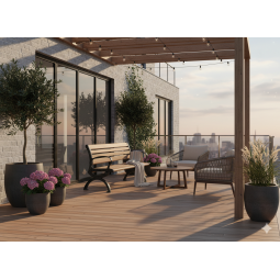 Bancă de grădină din aluminiu rezistentă de 150 cm