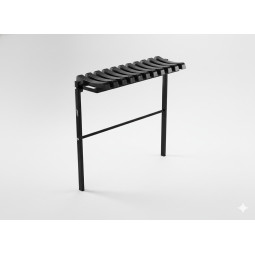 Sofa de cimitir pliabilă 68 cm