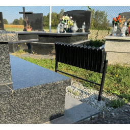 Sofa de cimitir pliabilă 68 cm