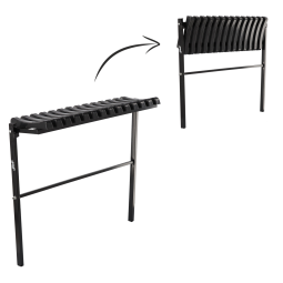 Săpușă de cimitir pliabilă de 86 cm – stabilitate, confort și un aspect atemporal