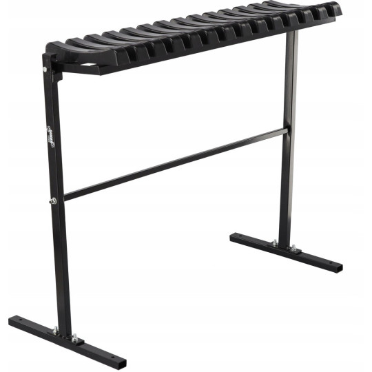 Cimitir bancă 86 cm cu urme | Pliabilă neagră