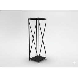 Stâlp pentru lemne pentru șemineu 34x34x111 cm