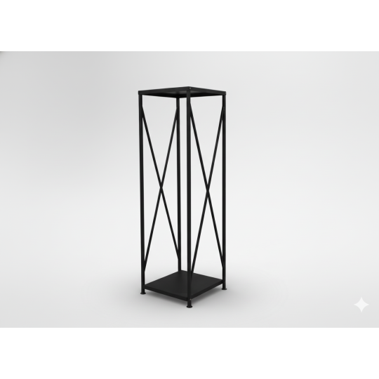 Stâlp pentru lemne pentru șemineu 34x34x111 cm