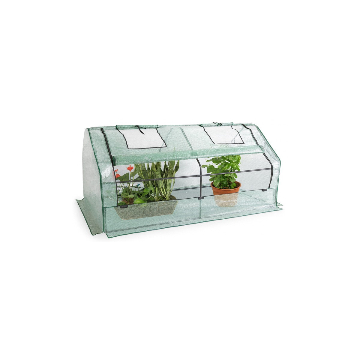 Nizor de grădină cu feronerie de ventilație 180x92x92