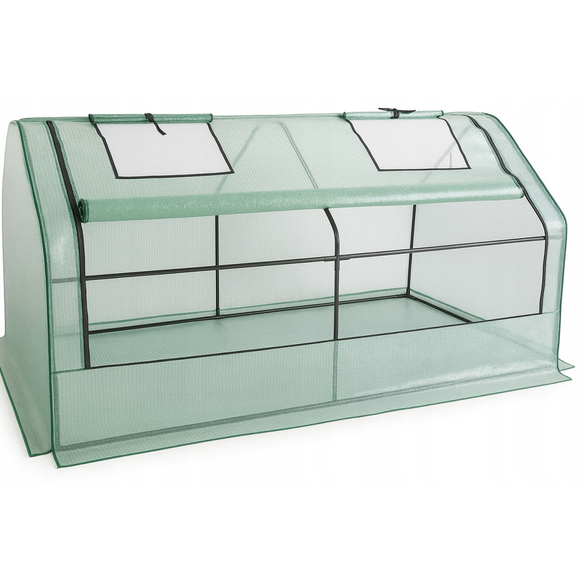 Nizor de grădină cu feronerie de ventilație 180x92x92