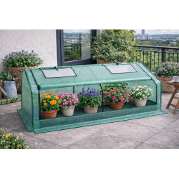 Nizor de grădină cu feronerie de ventilație 180x92x92