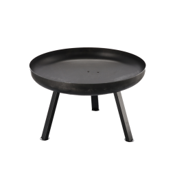 Oțel pentru grădină focar 60 × 36 cm – oțel de 2 mm, picioare detașabile