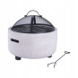 Focar de grădină cu capac și furcă 43 × 43 × 38,5 cm – Vas MgO cu grătar