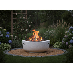 Zăpadnică de grădină cu capac și lopeți 60 × 60 × 42 cm – Vas MgO cu grătar