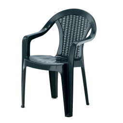 Záradné stolițe de culoare verde – 56 x 42 x 78 cm