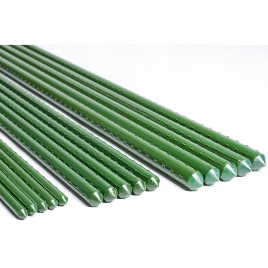 Palo de grădină cu cauciuc, cu diametrul de 11 mm și lungimea de 120 cm - 20 buc.