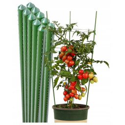 Palo de grădină cu cauciuc, cu diametrul de 11 mm și lungimea de 120 cm - 20 buc.