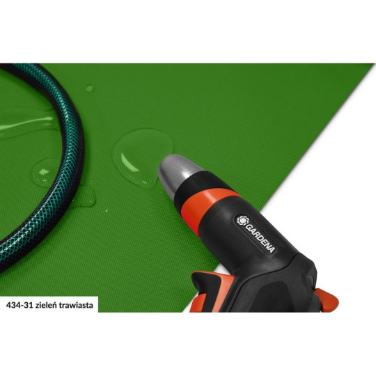 Zavese de design pentru foișor de culoare verde