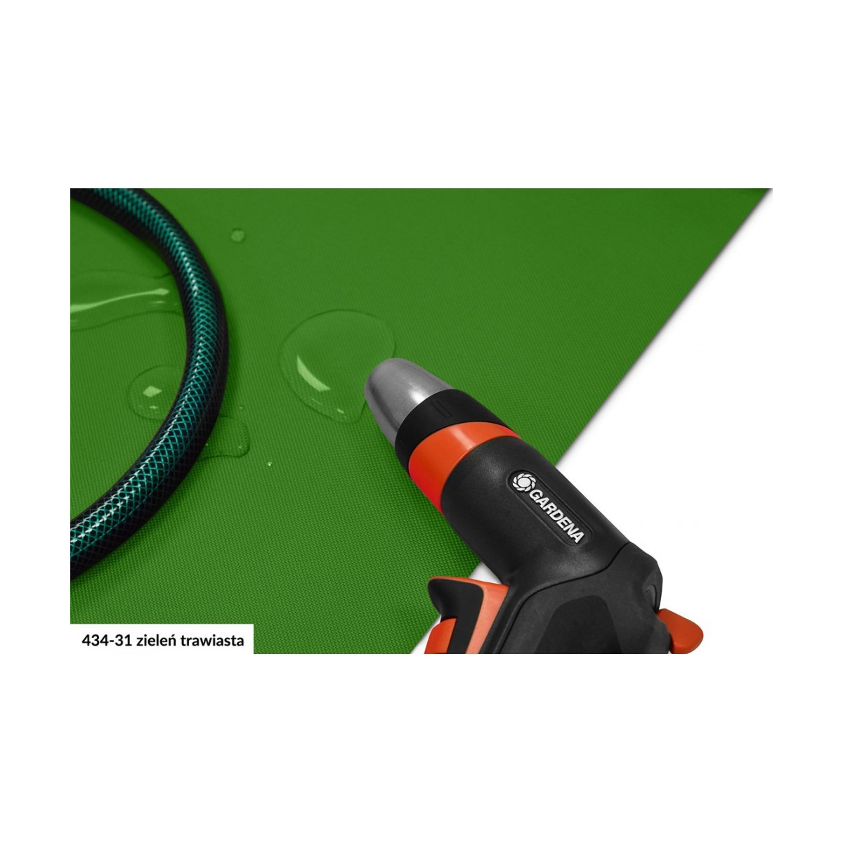 Zavese de design pentru foișor de culoare verde