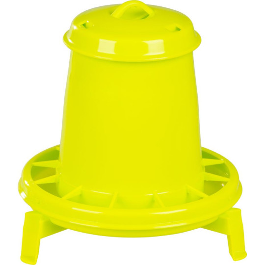 Hrănitoare Novital 2202AF, 2,25 l, pentru păsări de curte, plastic, cu picioare.