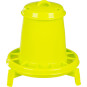 Hrănitoare Novital 2202AF, 2,25 l, pentru păsări de curte, plastic, cu picioare.
