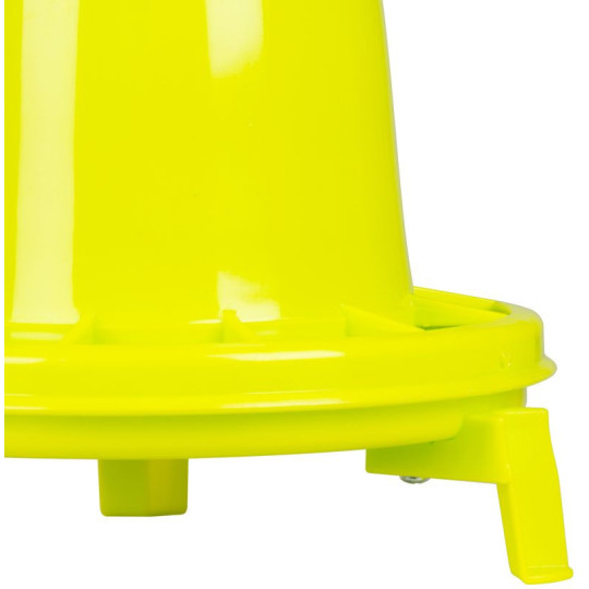 Hrănitoare Novital 2202AF, 2,25 l, pentru păsări de curte, plastic, cu picioare.