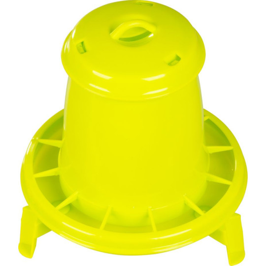 Hrănitoare Novital 2202AF, 2,25 l, pentru păsări de curte, plastic, cu picioare.
