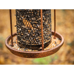 Hrănitoare Strend Pro pentru păsări, 32×17 cm, 950 ml, plastic, grilaj metalic.