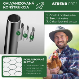 Curte pentru păsări, volieră, cușcă, coteț, cu acoperiș, 3x2x2 m