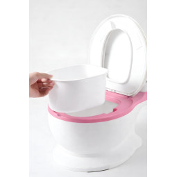 Interactiv toaleta roz din copii roz cu sunet