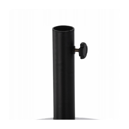 Betonová podložka pro slunečník 16 kg – šedá, průměr 45 cm