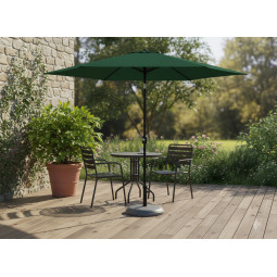 Betonová podložka pro slunečník 16 kg – šedá, průměr 45 cm