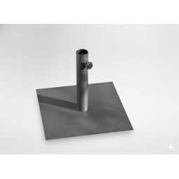 Kovană pentru umbrelă de soare 40 × 40 cm – gri