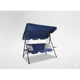 Leagăn de grădină tip A cu perne.