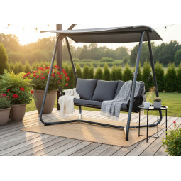 Zărea de grădină Premium de culoare gri