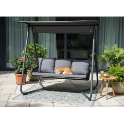 Zărea de grădină Premium de culoare gri