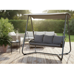 Zărea de grădină Premium de culoare gri