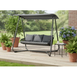 Zărea de grădină Premium de culoare gri